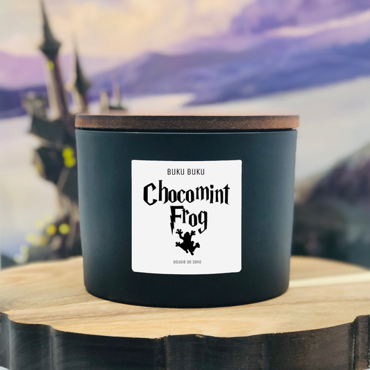 Chocomint Frog - 15 oz chocolate mint soy candle