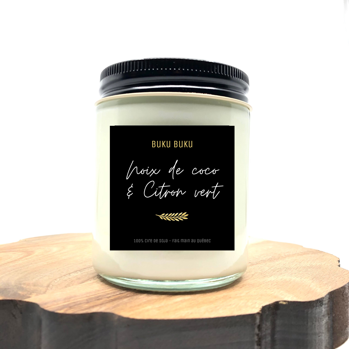 Coconut and Lime - soy candle