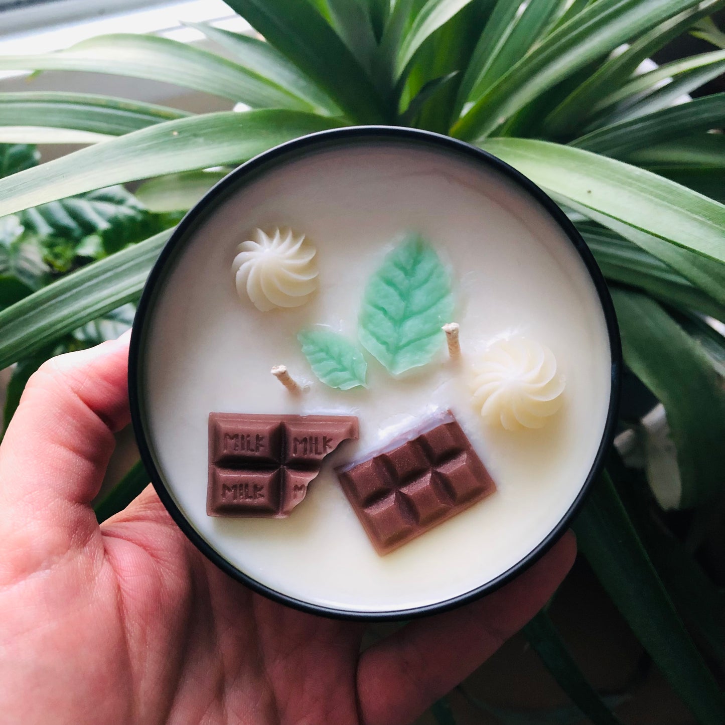 Chocolate mint - soy candle