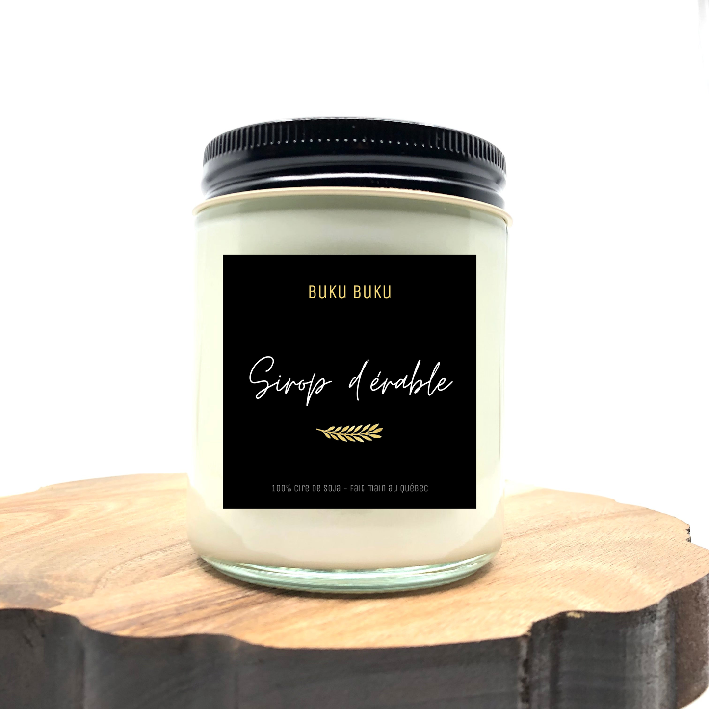 Maple syrup - soy candle
