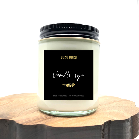 Vanille - bougie de soja 8oz
